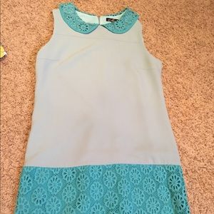 Light Blue Lace Dress